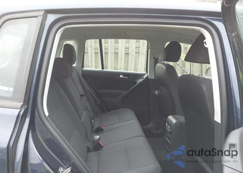 2015 Volkswagen Tiguan S из США, поврежденный, VIN WVGAV7AX0FW592284